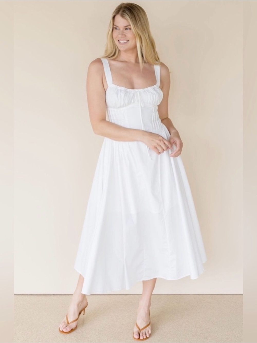 Moon River Maxi Cotton Dress medium - Picture 2 of 2